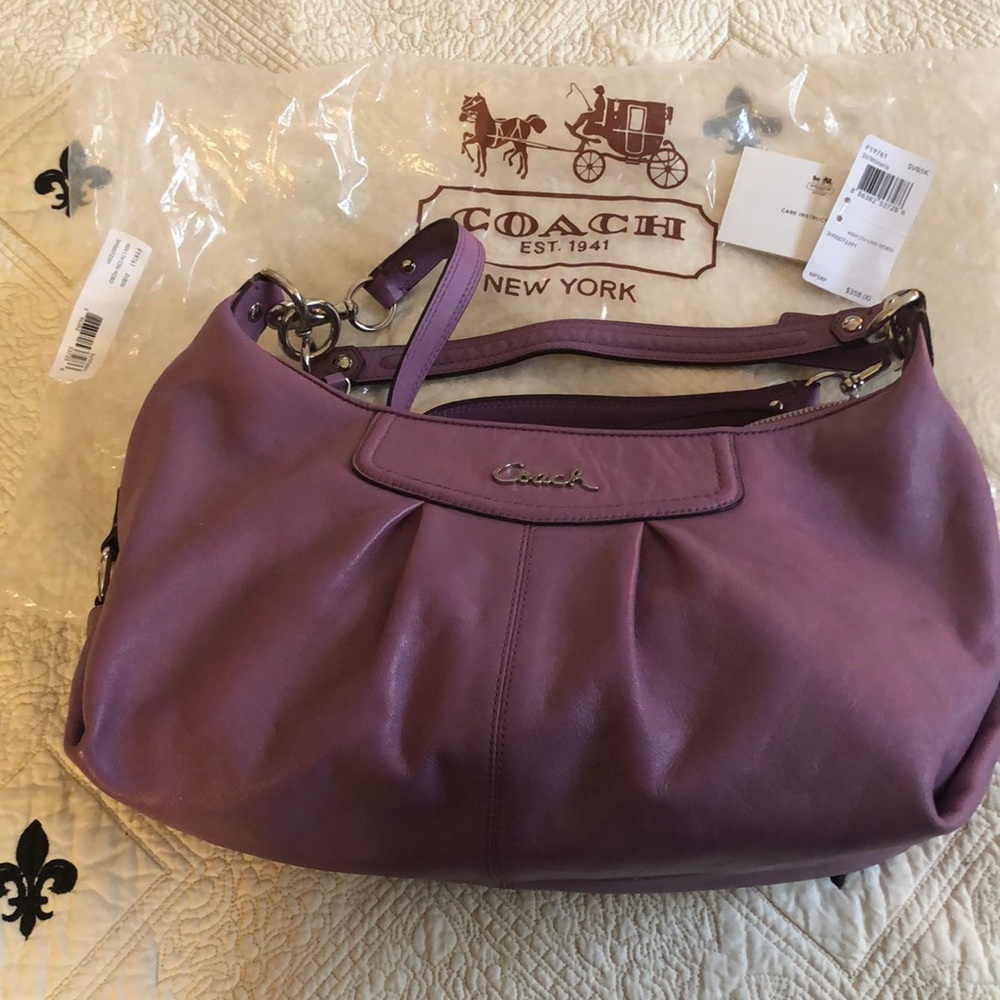 Coach Wisteria Convertible Hobo